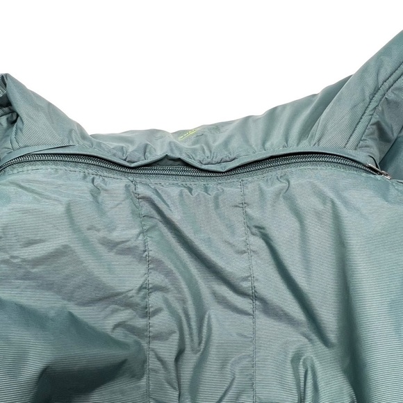 Erke Green Insulated Rain Wind Resistant Bomber Jackets Size XL Removable Hood - Picture 10 of 15